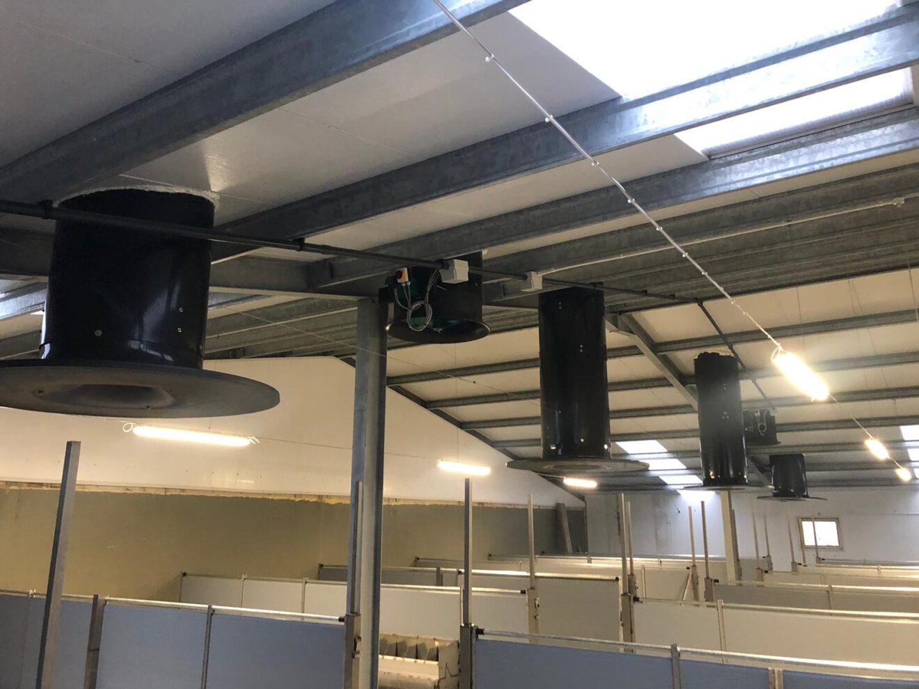 Intake Chimney ILK ScanAir Air inlet for optimal barn climate