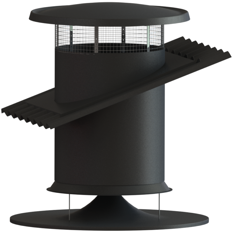 Intake Chimney ILK ScanAir Air inlet for optimal barn climate