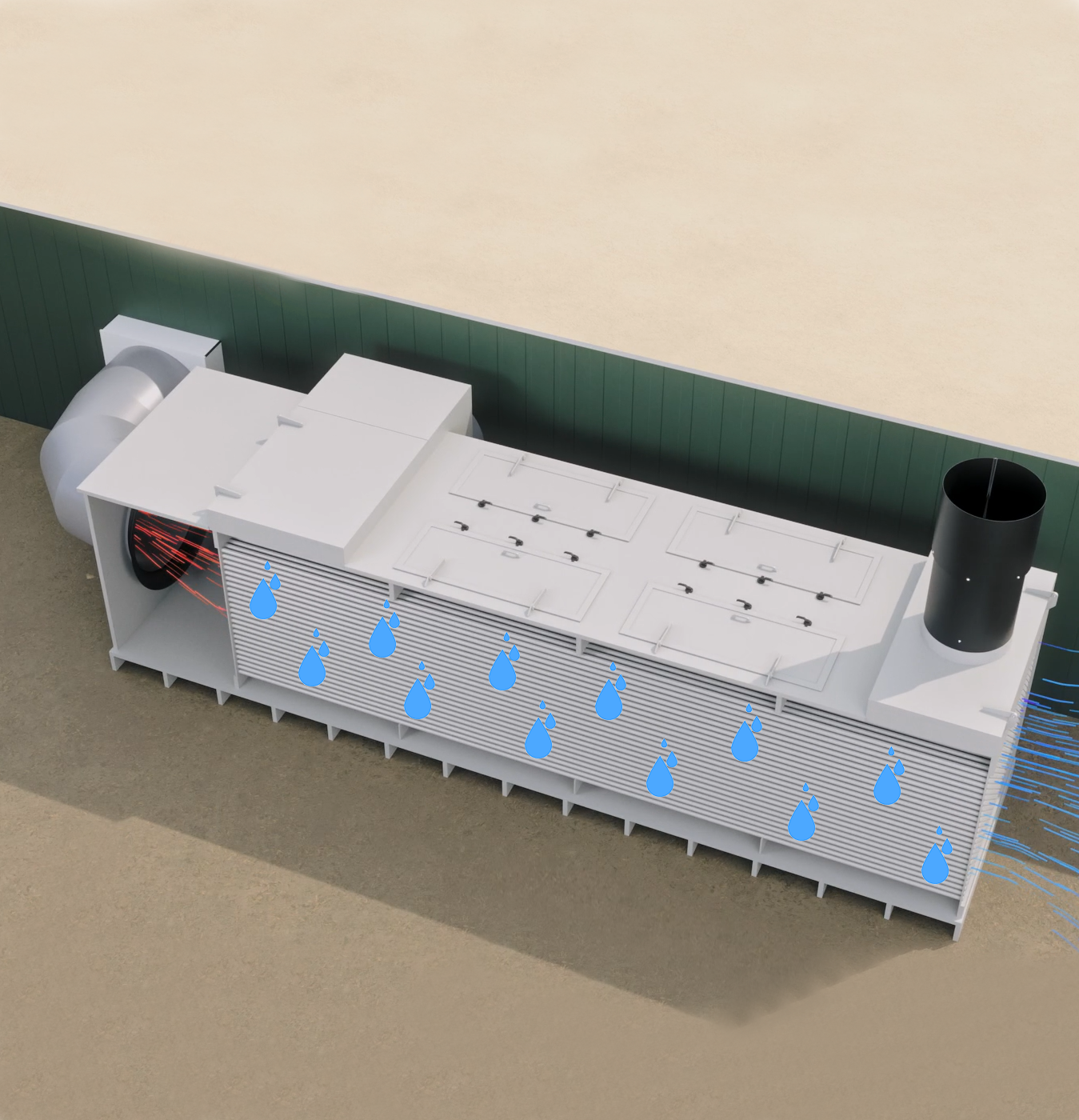 Automatic rinse system